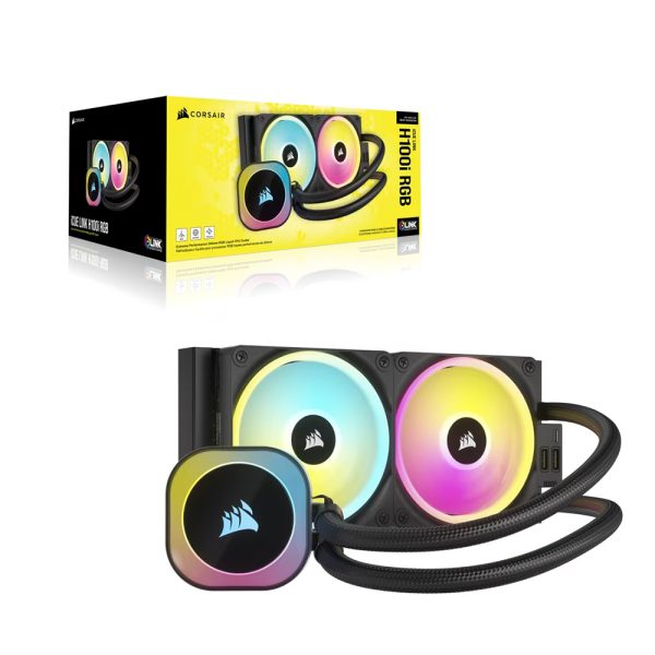 Corsair Icue Link H100i Rgb 240mm Intel Amd Uyumlu Islemci Sivi Sogutucu Cw 9061001 Ww 8