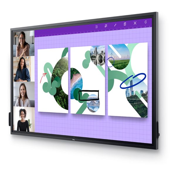 Dell P8624qt 85 6 Inc 60hz 8ms 4k Uhd Ips Dokunmatik Monitor 2