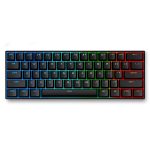 MCHOSE Ace60 Pro %60 Hall Effect Ice Blue Manyetik Switch 8K Hz RGB Hotswap Siyah Gaming Klavye (MC-Ace60-9)