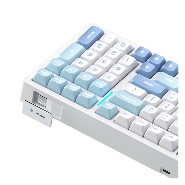 Mchose G98 Pro 98 Rgb Kablosuz Hotswap Mavi Mekanik Gaming Klavye Mc G98s 2 5