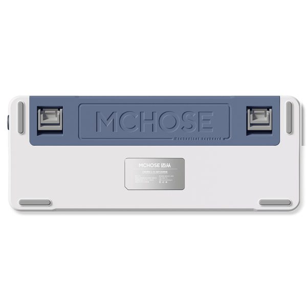 Mchose X75 Rgb Kablosuz Hotswap Navy Blue Mekanik Gaming Klavye Mc X75 2a 5
