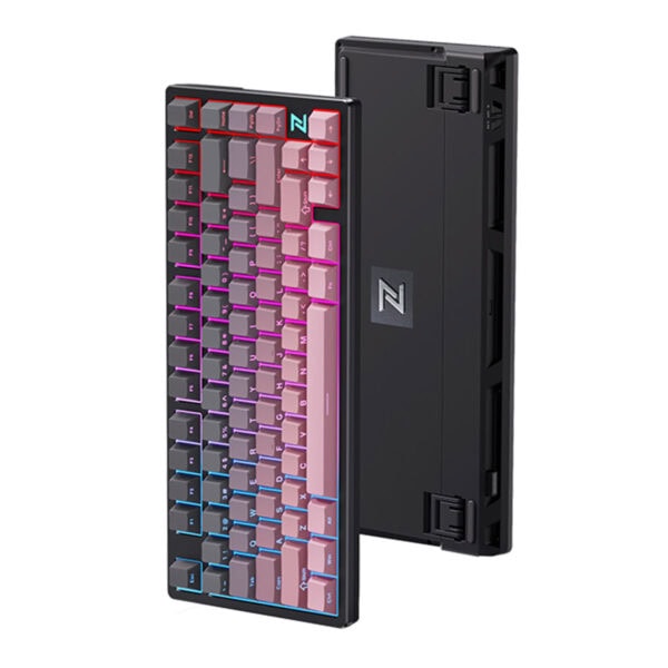 Mchose Z75s Hyacinth Switch V3rgb Kablosuz Hotswap Siyah Pembe Mekanik Gaming Klavye (mc Z75s 9) 4