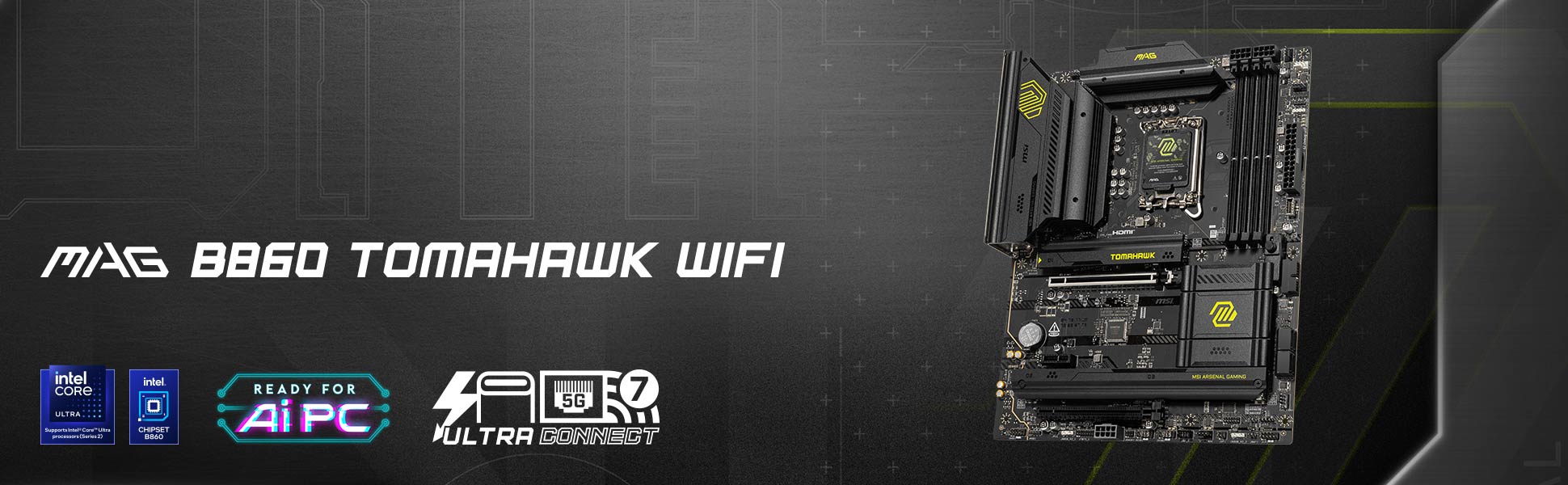 MSI MAG B860 TOMAHAWK WIFI Anakart h1