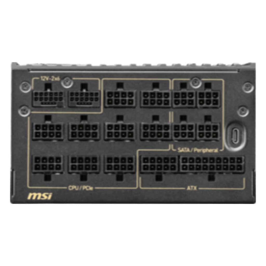 MSI MEG Ai1600T PCIE5 1600W ATX 3.1 Güç Kaynağı - Gaming.Gen.TR