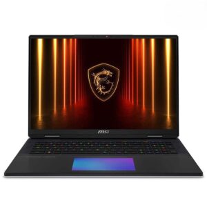 Msi Titan 18 Hx Ai A2xwjg 217tr Intel Core Ultra 9 285hx Geforce Rtx 5090 24gb 175w 96gb Ddr5 6tb Ssd 18 Inc 4k Uhd 120hz Miniled W11 Pro Gaming Laptop Control Resonant Hedi