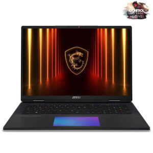 Msi Titan 18 Hx Ai A2xwjg 217tr Intel Core Ultra 9 285hx Geforce Rtx 5090 24gb 175w 96gb Ddr5 6tb Ssd 18 Inç 4k Uhd+ 120hz Miniled W11 Pro Gaming Laptop Control Resonant Hediyeli 1