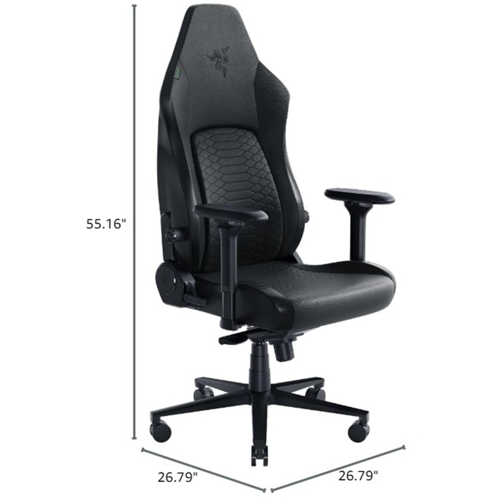 Razer Iskur V2 Siyah Deri Oyuncu Koltuğu H10