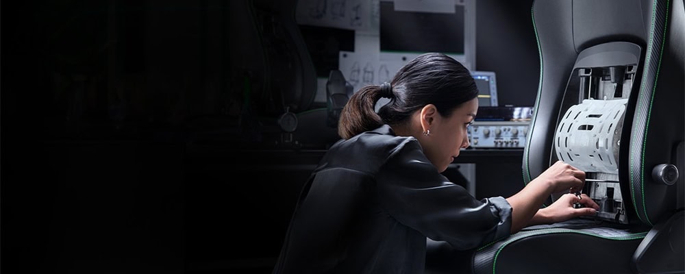 Razer Iskur V2 Siyah Deri Oyuncu Koltuğu H2