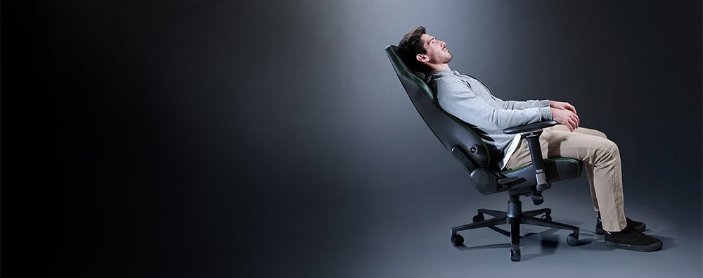 Razer Iskur V2 Siyah Deri Oyuncu Koltuğu H5