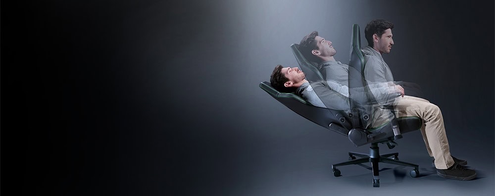 Razer Iskur V2 Siyah Deri Oyuncu Koltuğu H6