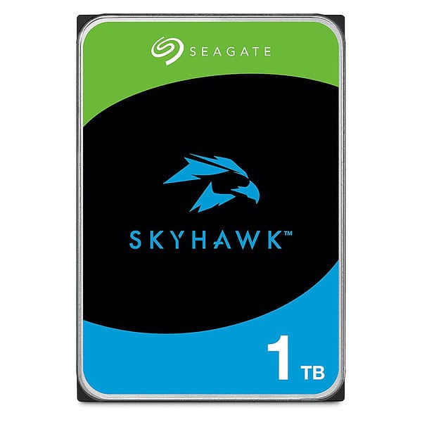 Seagate Skyhawk 1tb 5400rpm 256mb Onbellek 3 5 Inc Sata 3 0 Harddisk St1000vx013 1