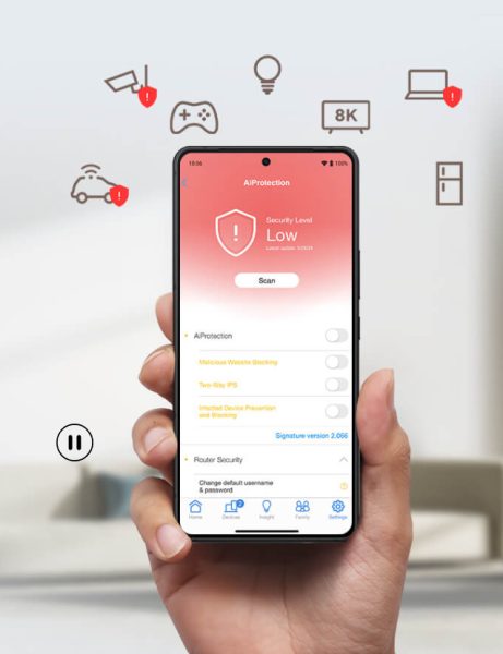 ASUS ZenWiFi BD4 ASUS ZenWifi BD4 Mesh Sistemi H18
