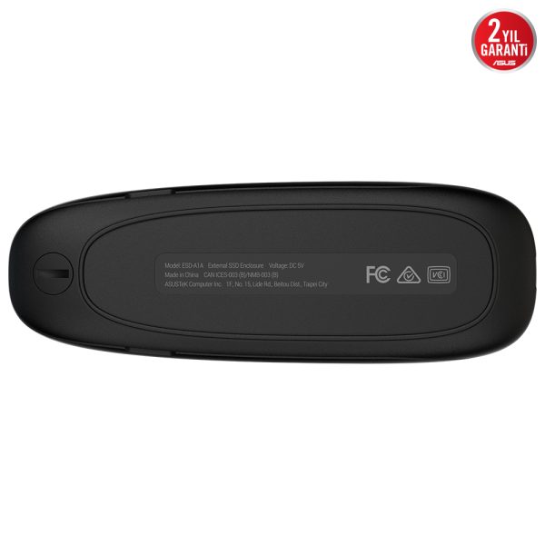 Asus Cobble Siyah M 2 Nvme Harici Ssd Kutusu 13