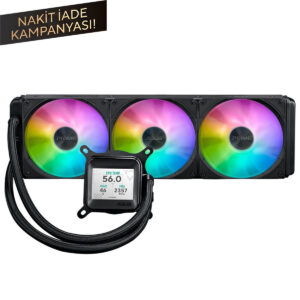 Asus Prime Lc 360 Argb Lcd 360mm Intel Amd Uyumlu İşlemci Sıvı Soğutucu 1
