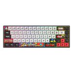 IQUNIX F65 Graffiti Diary RGB Kablosuz Hotswap Mekanik Gaming Klavye