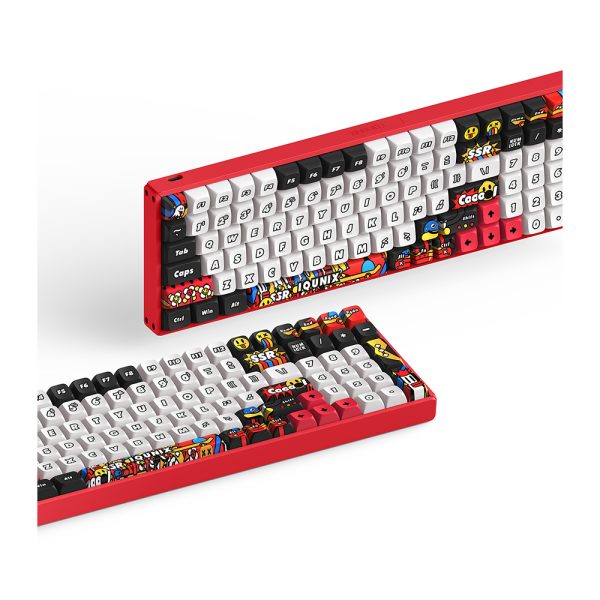 Iqunix F97 Graffiti Diary Blaze Rgb Kablosuz Hotswap Mekanik Gaming Klavye 5