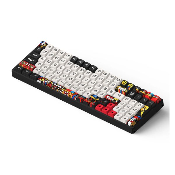 Iqunix F97 Graffiti Diary Slate Rgb Kablosuz Hotswap Mekanik Gaming Klavye Y3