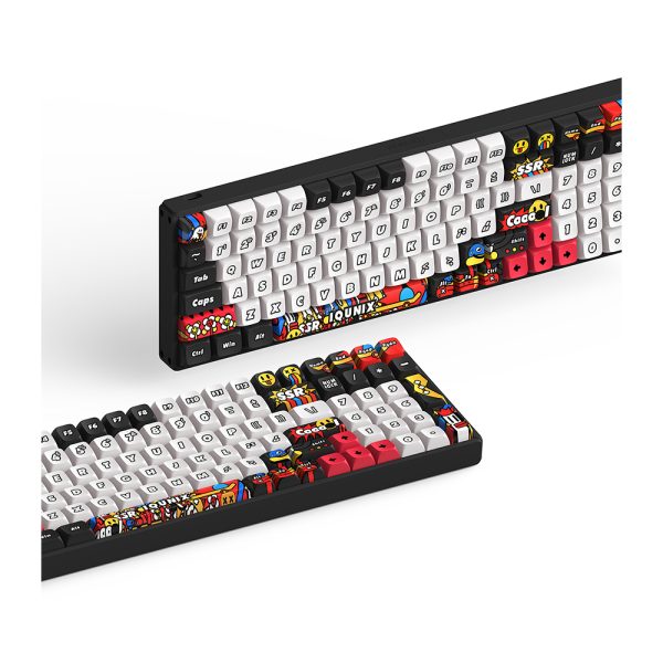 Iqunix F97 Graffiti Diary Slate Rgb Kablosuz Hotswap Mekanik Gaming Klavye Y5