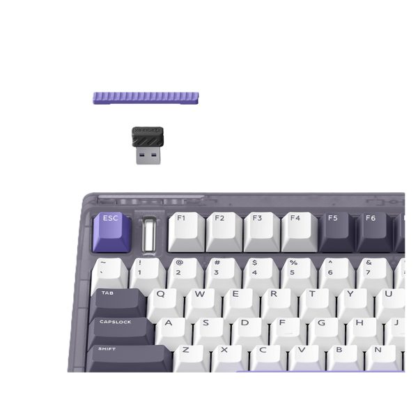 Iqunix Og80 Lavandin Rgb Kablosuz Hotswap Mekanik Gaming Klavye 5