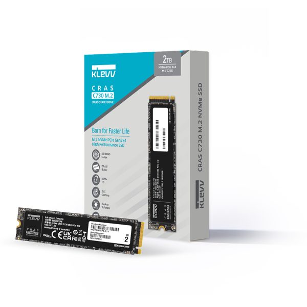 Klevv Cras C730 2tb Nvme Pcie Gen3 X4 Okuma 3700mb Yazma 2800mb M 2 Ssd K02tbm2sp0 C73 2 Yil Birebir Degisim Garantili 5