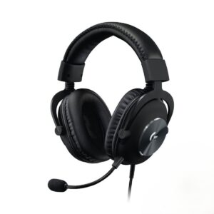 Logitech G PRO X SE Siyah 7.1 Surround Gaming Kulaklık kulaklık kablosu ve mikrofonu görünür, üst kasa ve kulak yastıkları detaylı; oyun odaklı tasarım.