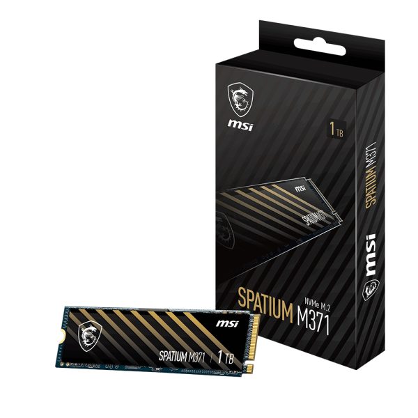 Msi Spatium M371 1tb Nvme Pcie Gen3 X4 Okuma 2350mb Yazma 1700mb M 2 Ssd 6