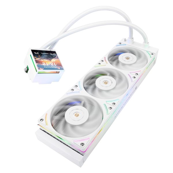 Thermalright Hyper Vision 360 Ub Argb White 360mm Intel Amd Uyumlu Beyaz Islemci Sivi Sogutucu 2 Yil Birebir Degisim Garantili 4