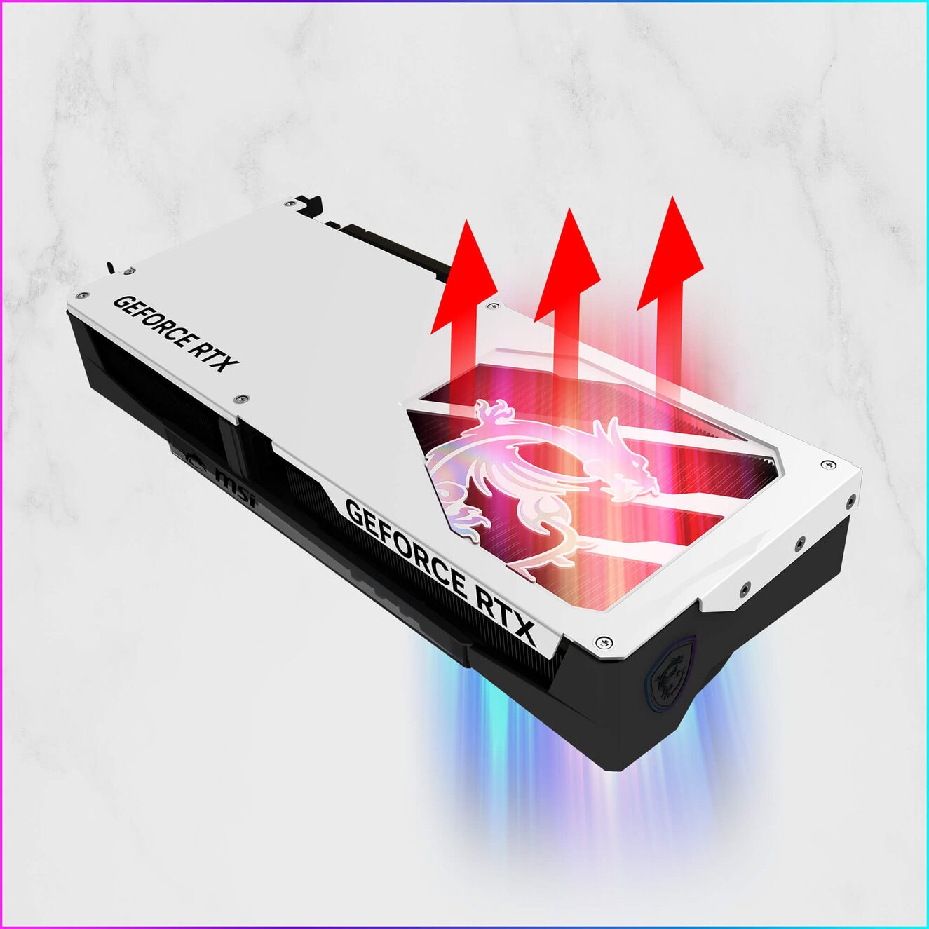 MSI GeForce RTX 5070 12G GAMING TRIO OC WHITE Ekran Kartı h12