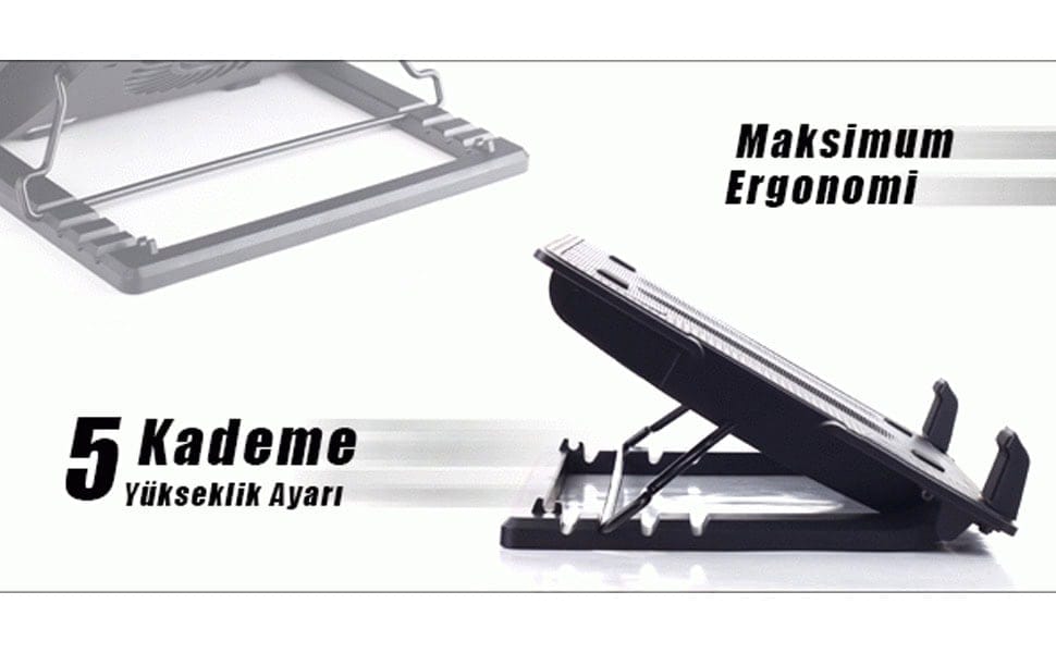 Tx Txacnbergst 20dba Yükseklik Ayarlı Laptop Soğutucu Ve Stand H2