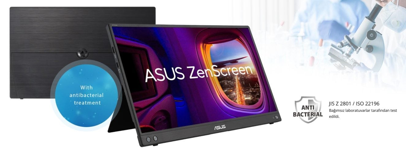 ASUS ZenScreen MB16AHV Taşınabilir Monitör H7