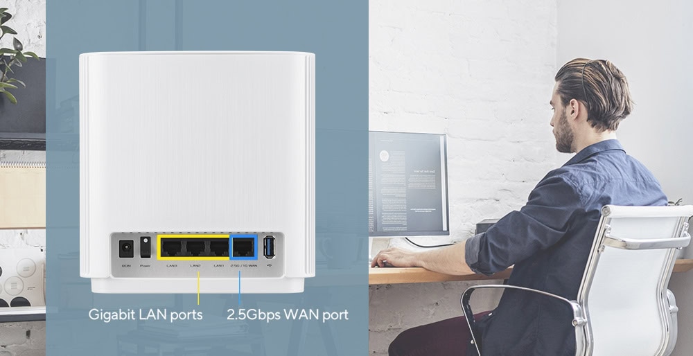 ASUS ZenWiFi XT9 (BEYAZ - TEKLİ PAKET)