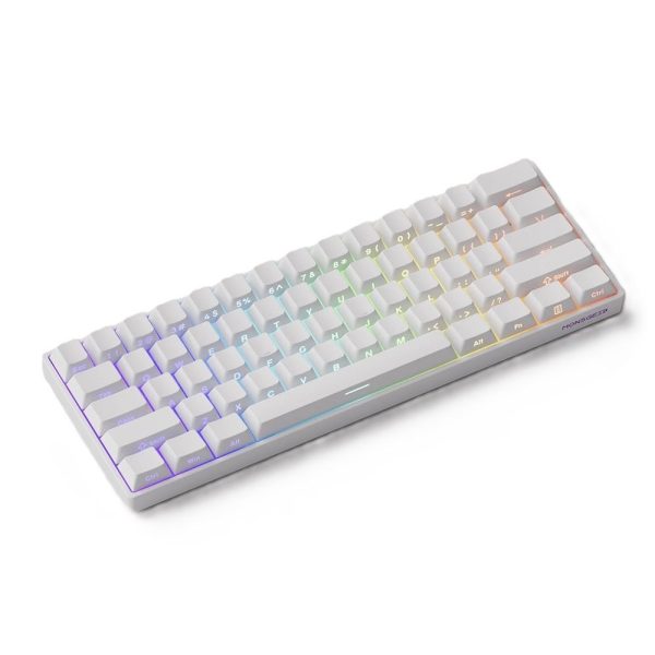 Akko Monsgeek Fun60 Max Shine Through White Hall Effect Manyetik Switch Argb Kablosuz Hotswap Mekanik Gaming Klavye 4
