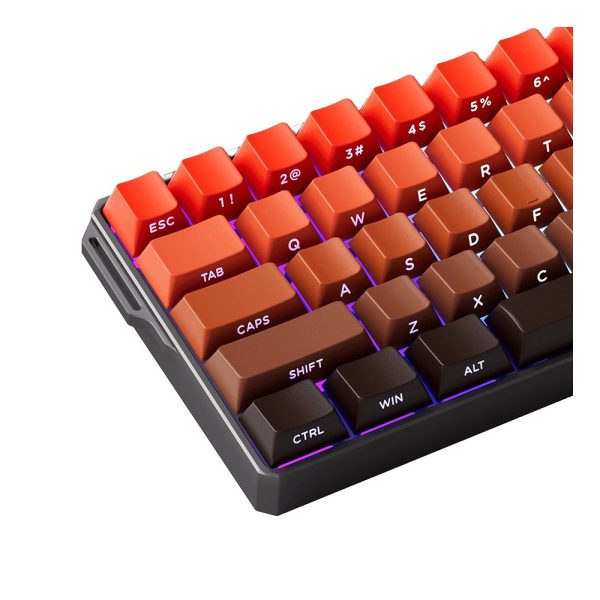 Akko Monsgeek Fun60 Ultra Shine Through Blaze Gradient Hall Effect Manyetik Switch Argb Hotswap Mekanik Gaming Klavye 6