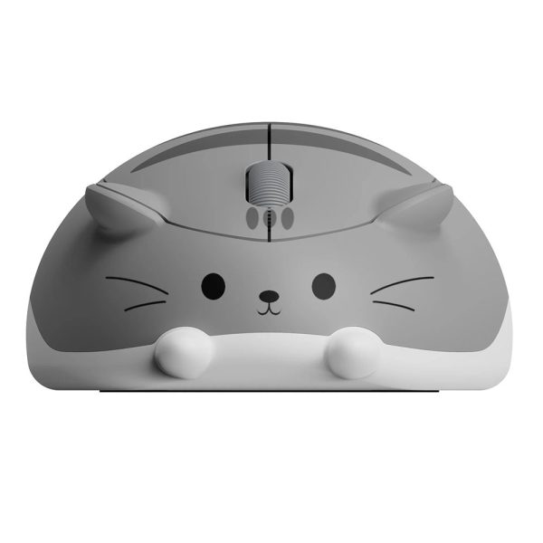 Akko X Waigua Cat Grey Mimo Kablosuz Simetrik Mouse 1