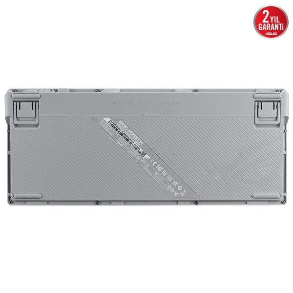 Asus Rog Azoth 75 Nx Snow Switch Rgb Kablosuz Hotswap Ingilizce Beyaz Mekanik Gaming Klavye 7