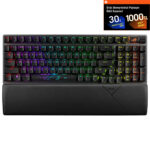 ASUS ROG Strix Scope II 96 Wireless ROG RX Red Switch RGB Kablosuz İngilizce Mekanik Gaming Klavye