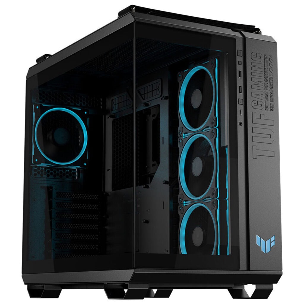 Asus Tuf Gaming Gt502 Horizon Siyah Mesh Temperli Cam Usb 3 2 Mid Tower Atx Gaming Kasa F1