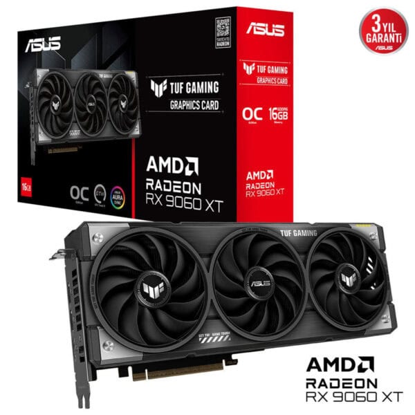 Asus Tuf Gaming Radeon Rx 9060 Xt Oc 16gb Gddr6 128 Bit Ekran Karti 2