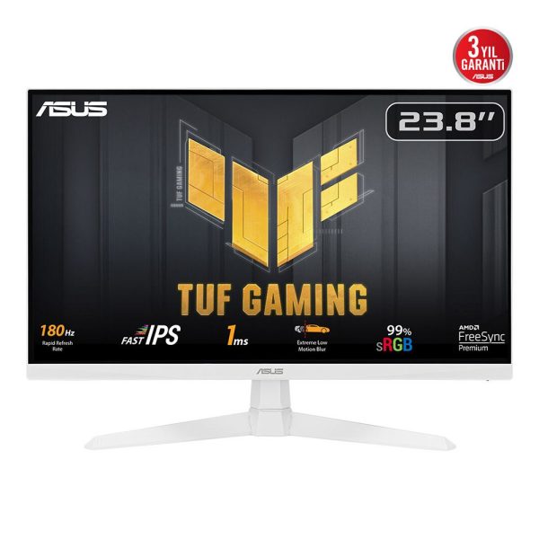 Asus Tuf Gaming Vg249q3a W 23 8 Inc 180hz 1ms Full Hd Freesync Premium Fast Ips Gaming Monitor 2