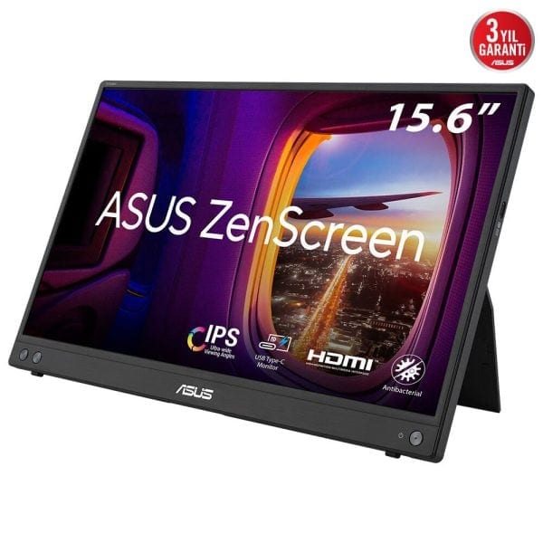 Asus Zenscreen Mb16ahv 15 6 Inc 60hz 5ms Full Hd Ips Tasinabilir Monitor 2