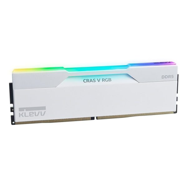 Klevv Cras V Rgb 32gb 2x16gb 6000mhz Cl30 Intel Xmp 3 0 Amd Expo Ddr5 Heatsink Brilliant White Ram Kd5agua80 60a300j 2 Yil Birebir Degisim Garantili 3