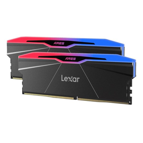 Lexar Ares 2nd Gen Rgb 48gb 2x24gb 7600mhz Cl38 Intel Xmp 3 0 Ddr5 Heatsink Ram Ld5u24g76c38br Rgd 2