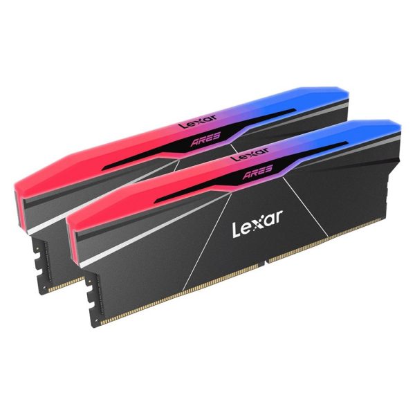 Lexar Ares 2nd Gen Rgb 48gb 2x24gb 7600mhz Cl38 Intel Xmp 3 0 Ddr5 Heatsink Ram Ld5u24g76c38br Rgd 3