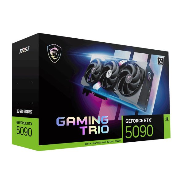 Msi Geforce Rtx 5090 32g Gaming Trio 32gb Gddr7 512 Bit Dlss 4 Ekran Karti Yy13