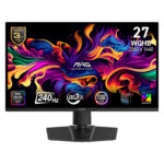 MSI MAG 273QP QD-OLED X24 26.5 inç 240Hz 0.03ms 2K WQHD Adaptive Sync Gaming Monitör