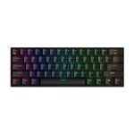 Redragon K530 Pro Draconic %60 Brown Switch RGB Kablosuz Hotswap Türkçe Siyah Mekanik Gaming Klavye