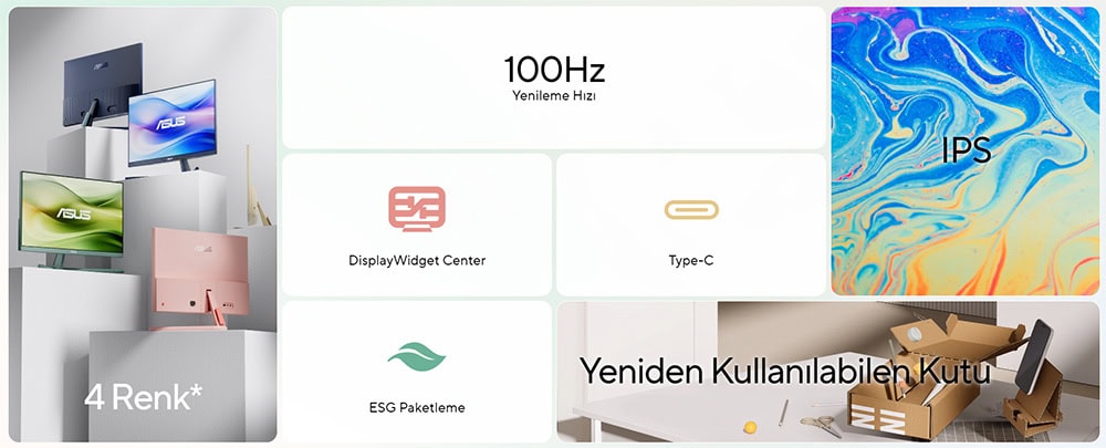 ASUS VU249CFE-P Monitör H3