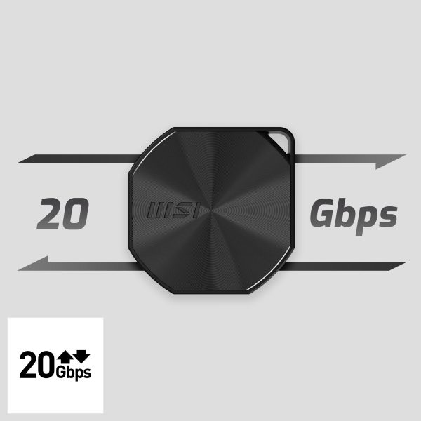 MSI DATAMAG 20Gbps 1TB SSD – YAPIŞTIRIN VE TAŞIYIN!