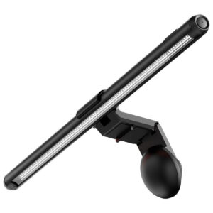 Yüksek yoğunluklu LED ışıklandırmalı laptop veya masaüstü ışıklandırma cihazı. Esnek ayarlanabilir ve portatif tasarım ile bilgisayar ve ofis kullanımı için ideal.