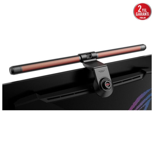 Yüksek kaliteli ASUS ışık çubuğu oyun ışığı, PC ve monitörler için konforlu aydınlatma ve düzenli oyun deneyimi sağlar. Modern tasarımı ile oyun odanıza şıklık katıyor.